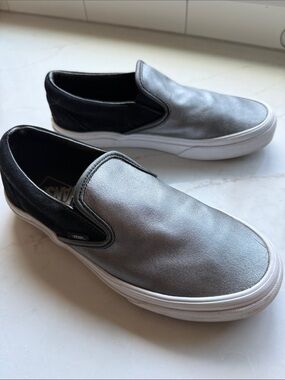 Vans Classic Slip On Metallic 2 Tone Shoes